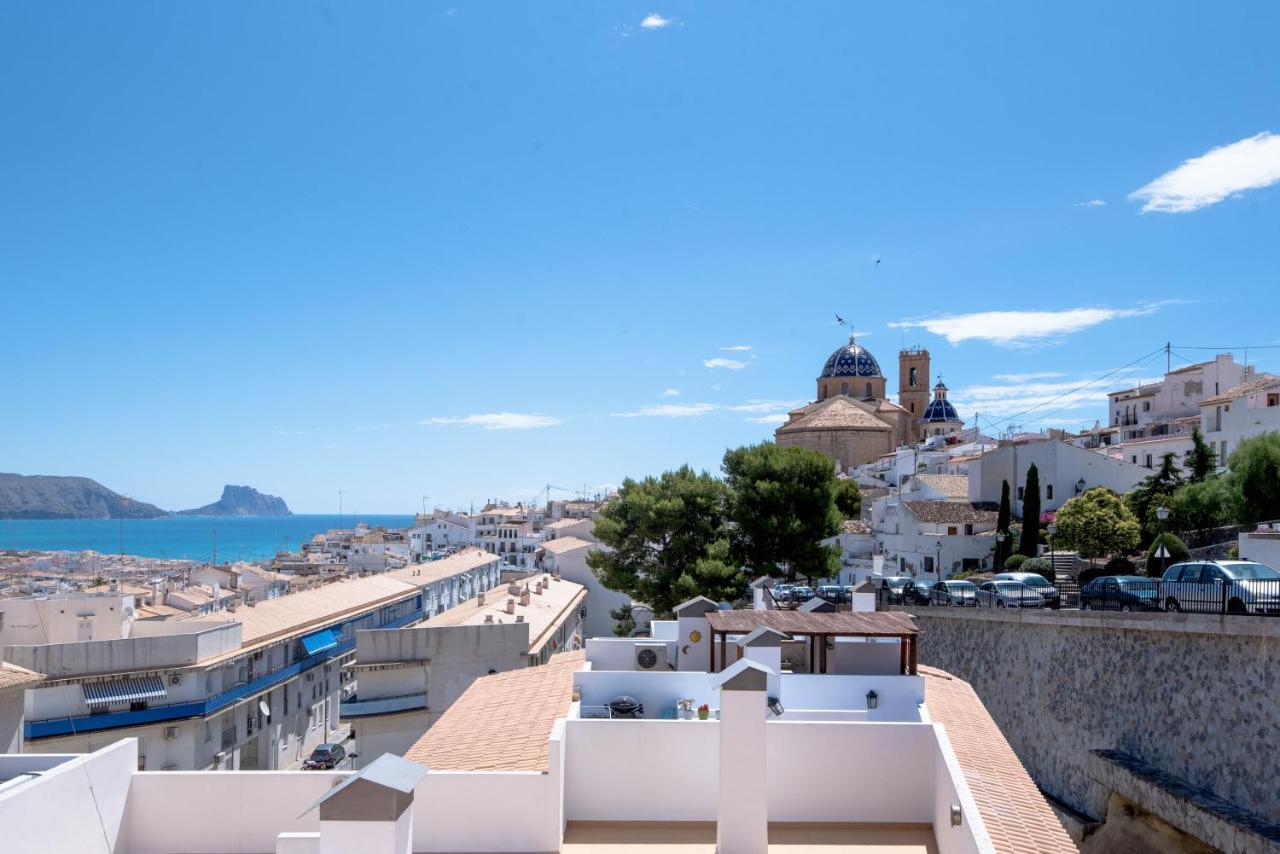 Atico Vistas Al Mar, Terraza, Piscina Y Parking By Vero ألتيا المظهر الخارجي الصورة